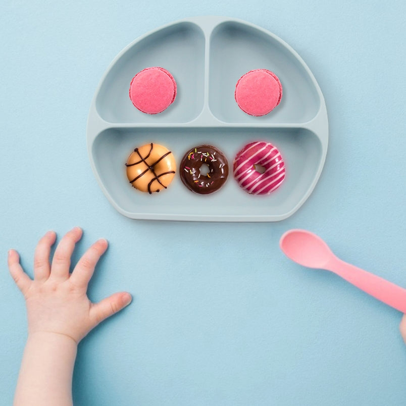 BPA-Free Silicone Baby Gift Set for Newborn Feeding Essentials