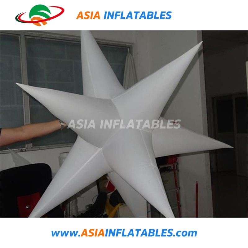 Attractive Colorful LED Star Lighting Decoration Inflatables