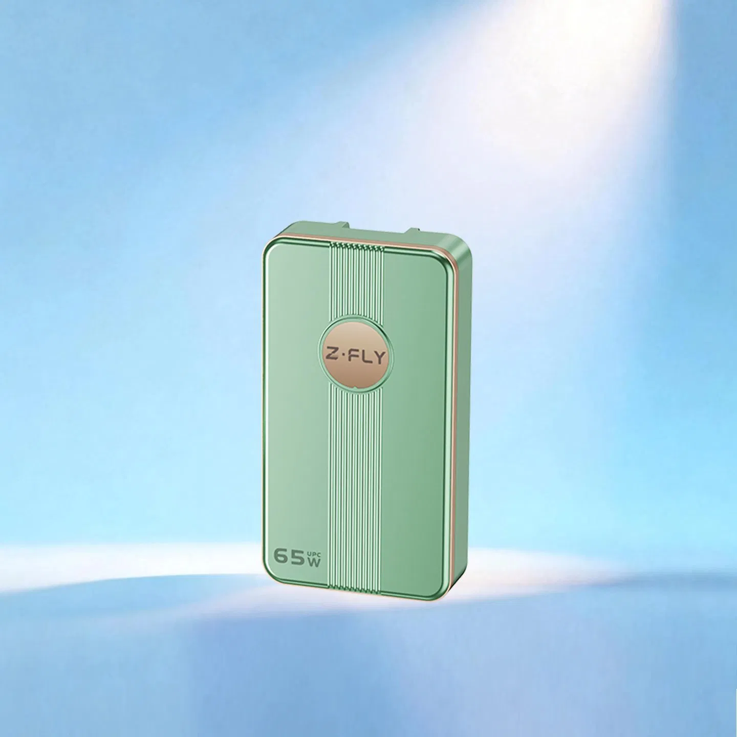 Ультратонкий GaN Power Bank 65W с розеткой, 5000 мАч