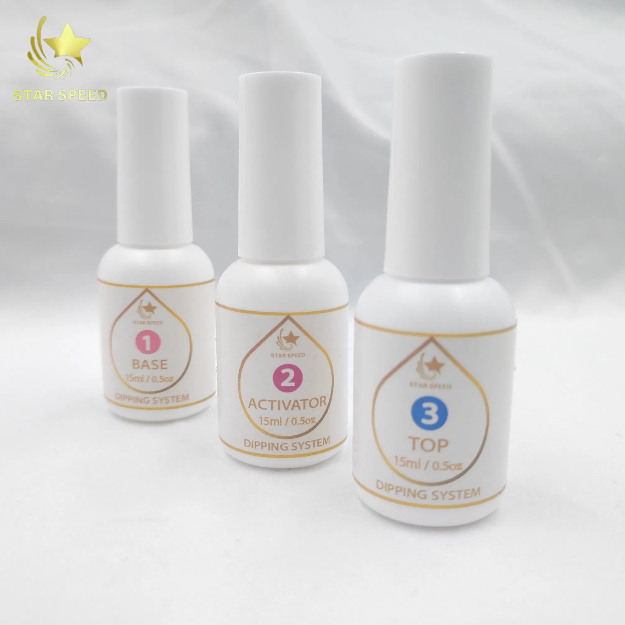 Star Speed 15ml Wholesale Cheap Price OEM Dipping Powder Glue Resin Activator Low Irrition Activator