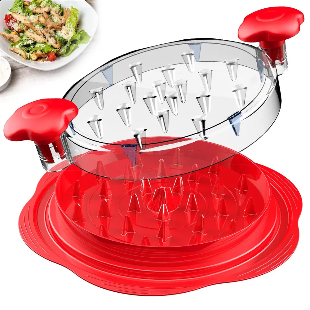 Chicken Breast Shredder Large Chicken Shredder Tool Twist with Brush