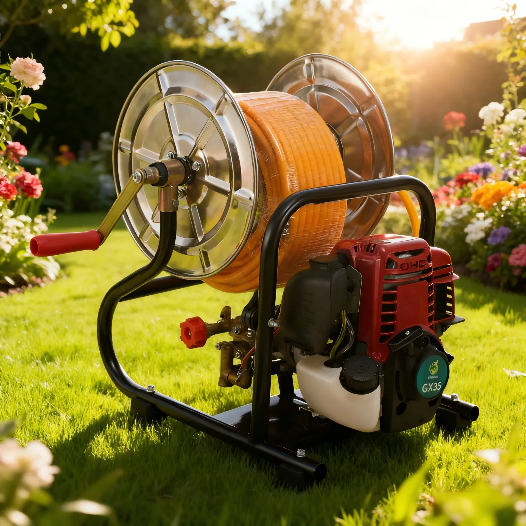 Portable Gasoline Power Sprayer High Pressure Agricultural Garden Pump