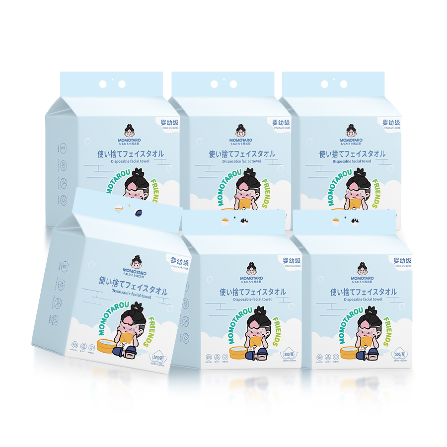 Biodegradable Face Towels Clean Towels Disposable Makeup Remover Wipes Facial Washcloths for Sensitive Skin