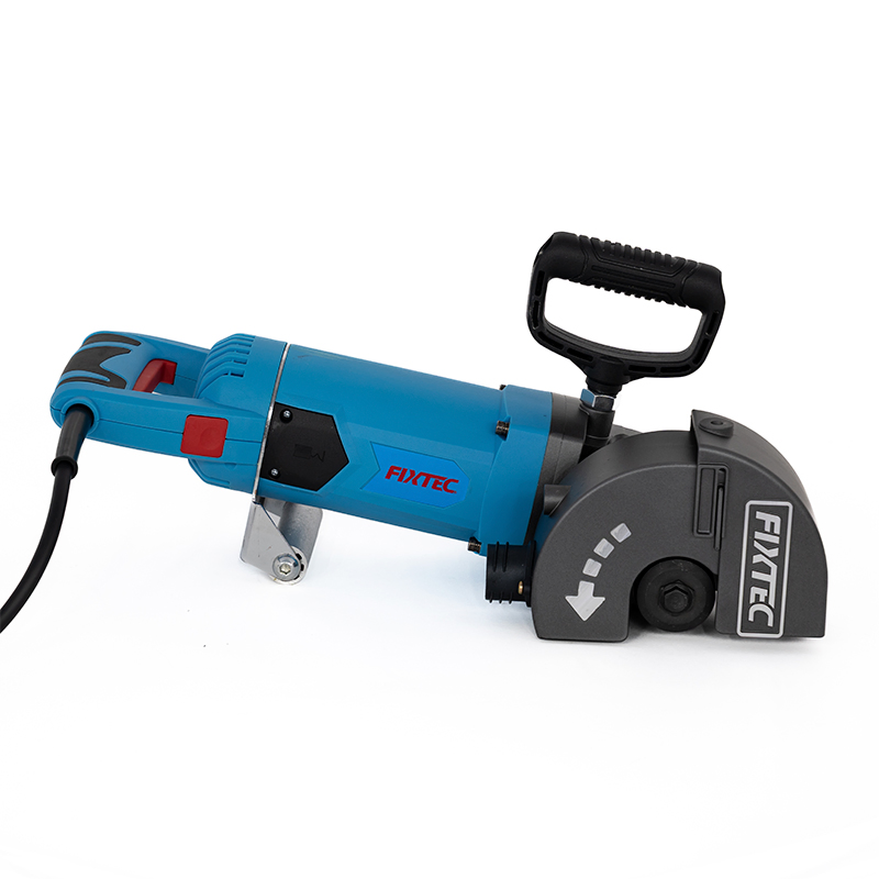Fixtec Wall Chasers Power Tools Electric Concrete Wall Chaser Grooving Cutting Machine 2400W 38mm Industrial Portable Concrete Cutter