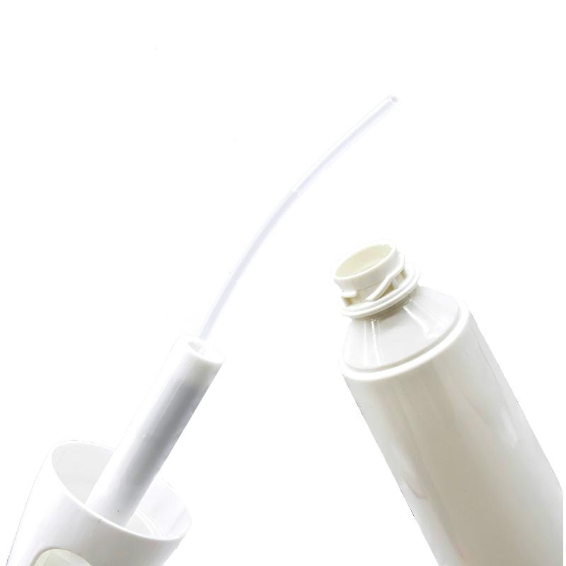 Round with Black Plastic Screw Cap Spray Bottle Straw Bottle with Trigger Pump Spray Bottle