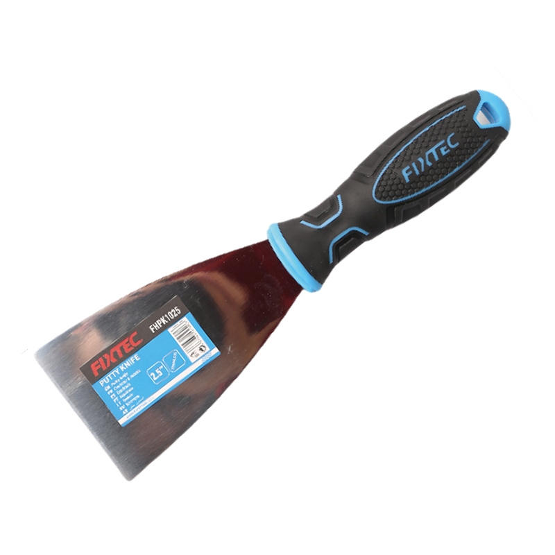 Fixtec OEM & ODM Durable Painting Tool Paint Scraper Scraping Putty Knife 1.5" 2.5" Putty Knife
