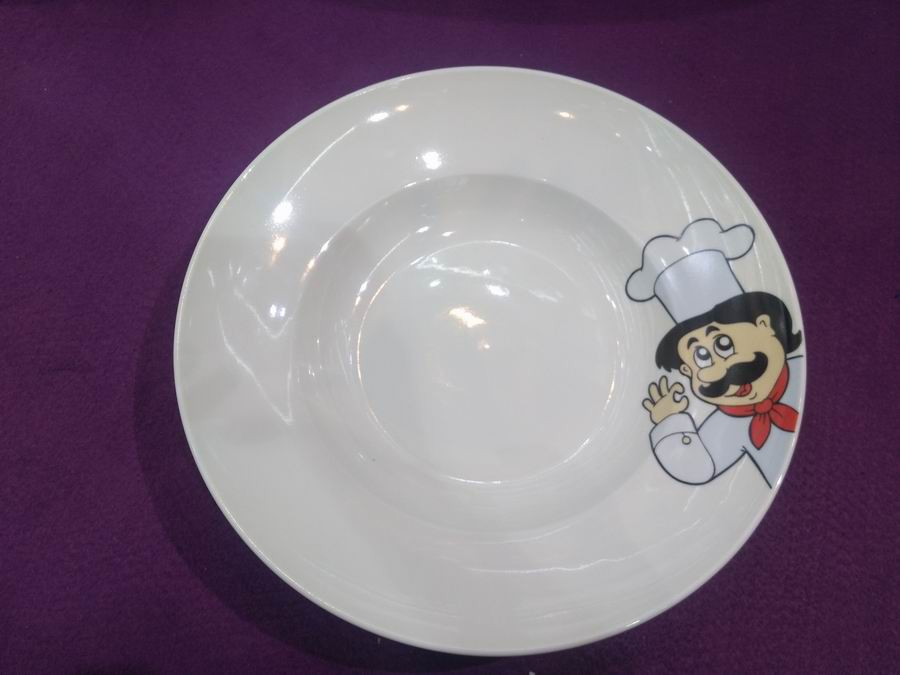10.5/12 Inch Pasta Plate Porcelain Ceramics Stoneware Hotelporcelain Tableware