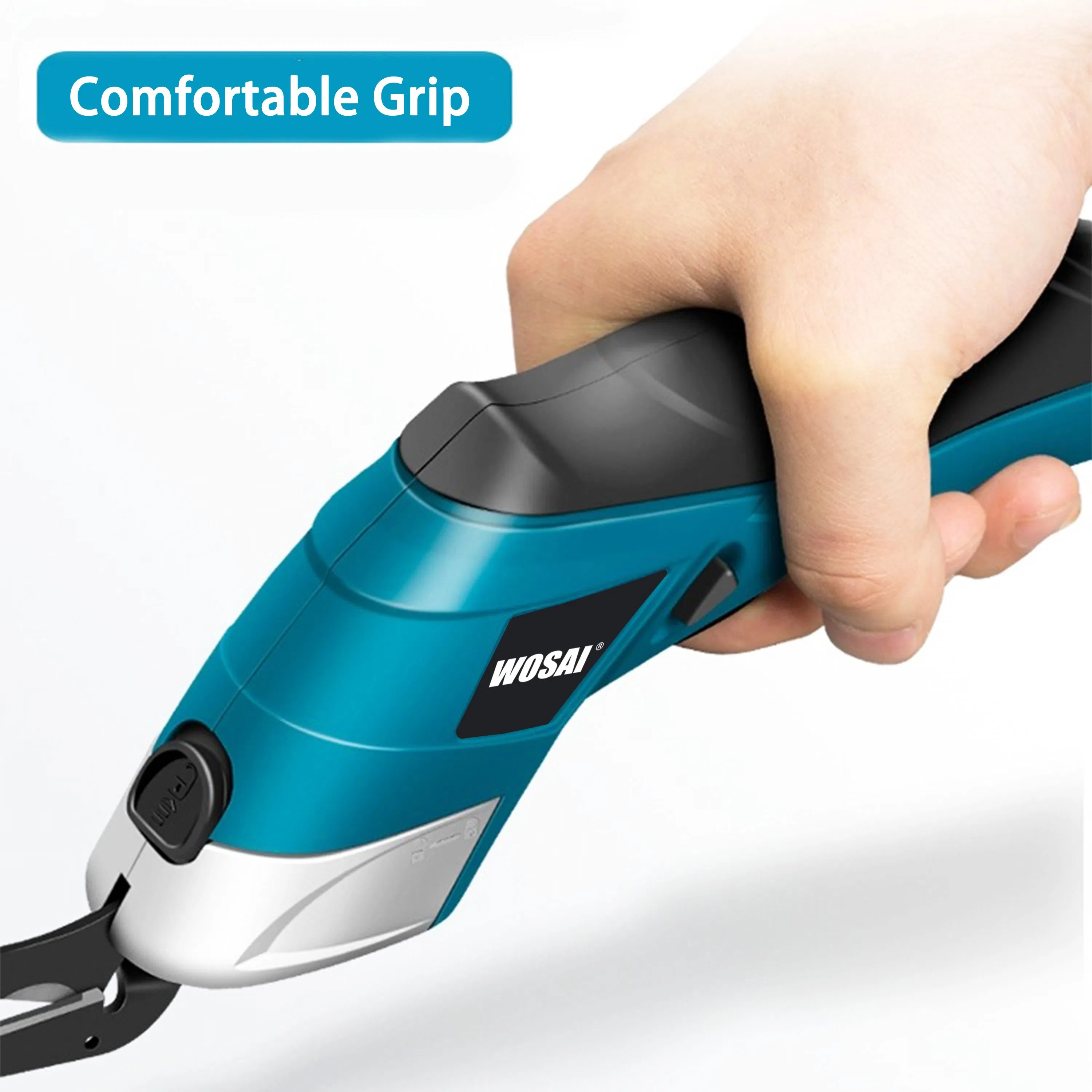 Электрические ножницы Wosai для ткани и кожи