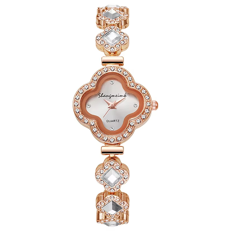 M-1329 Lucky Flower Watch Relogio Feminino Colorido E De Moda COM Movimento De Quartzo E Venda Para Revendedores