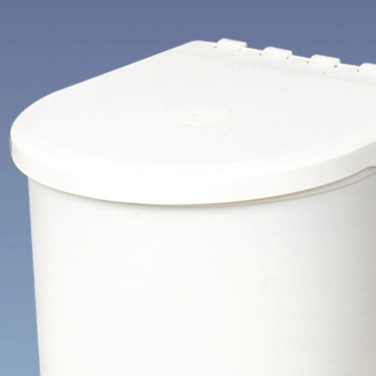 Durable and Environmental Friendly 8 Liters Wall Mounted White Plastic Cabinet Revolving Wastebin (CLG001-8L)