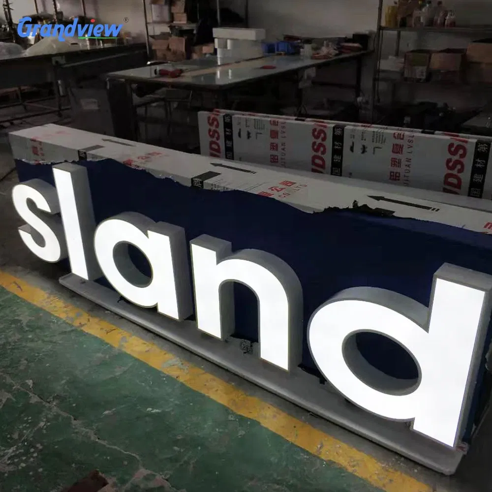 Outdoor Advertising LED 3D Acrylic Sign Letter
