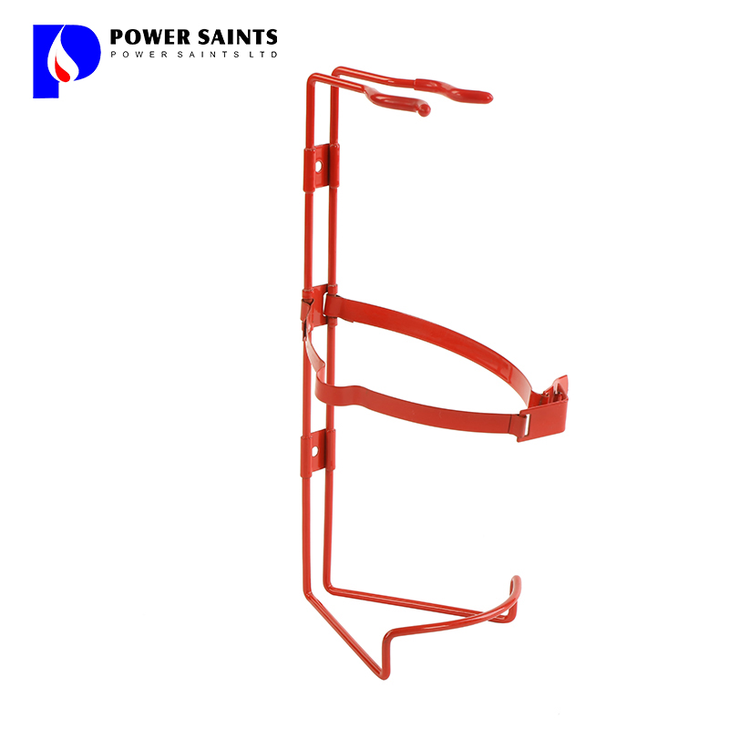 Кронштейн для огнетушителя стальной красный