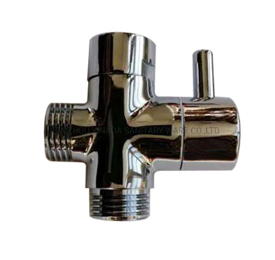 Brass Diverter Valve Shower Diverter 3 Ways for Bath Shower Faucet