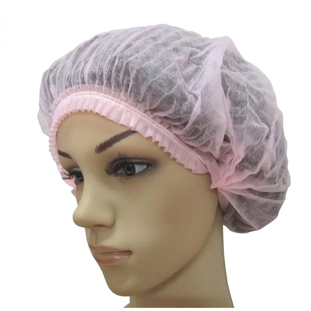 Disposable Non-Woven Surgical Clip Cap Nurse Cap for Hospital Medical