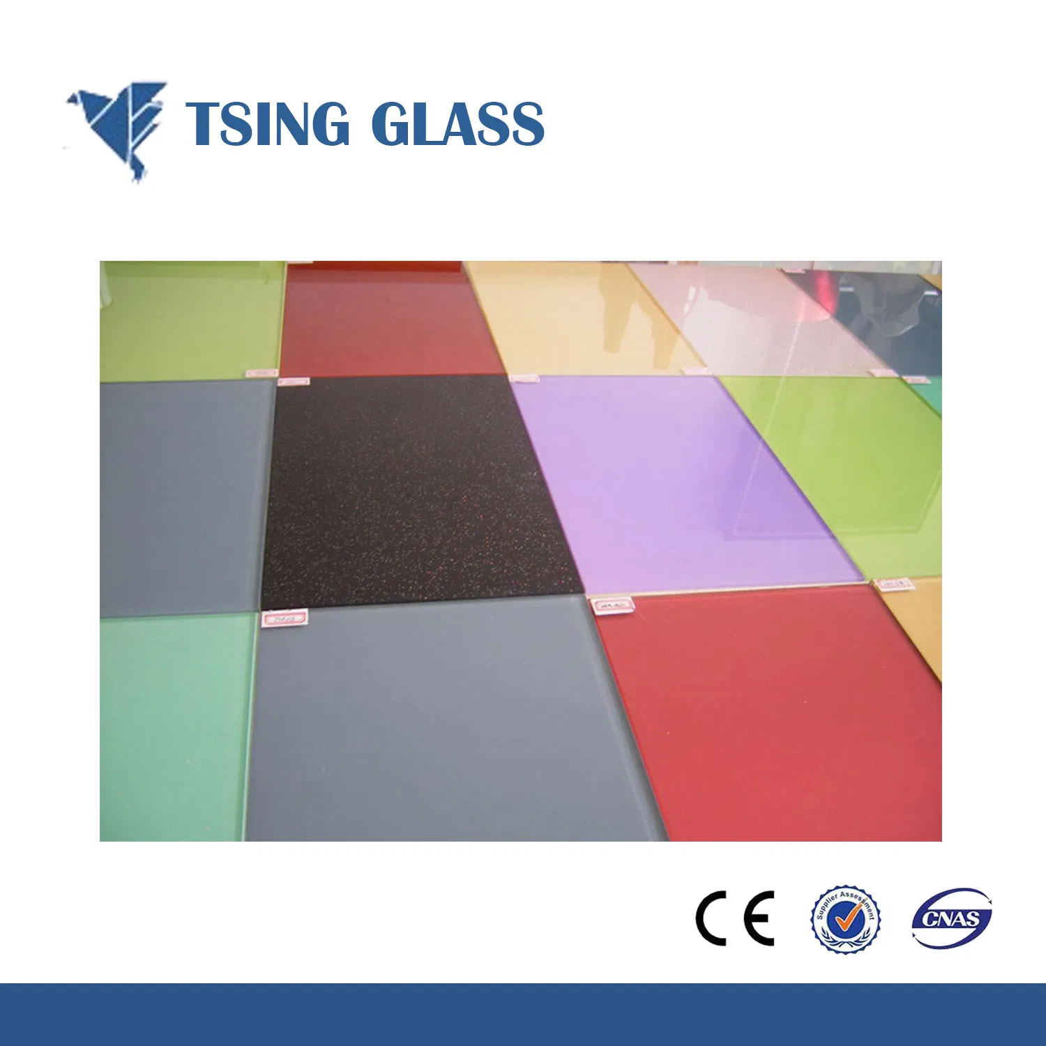 3-15mm Colored Painted Decorative Art Glass Window