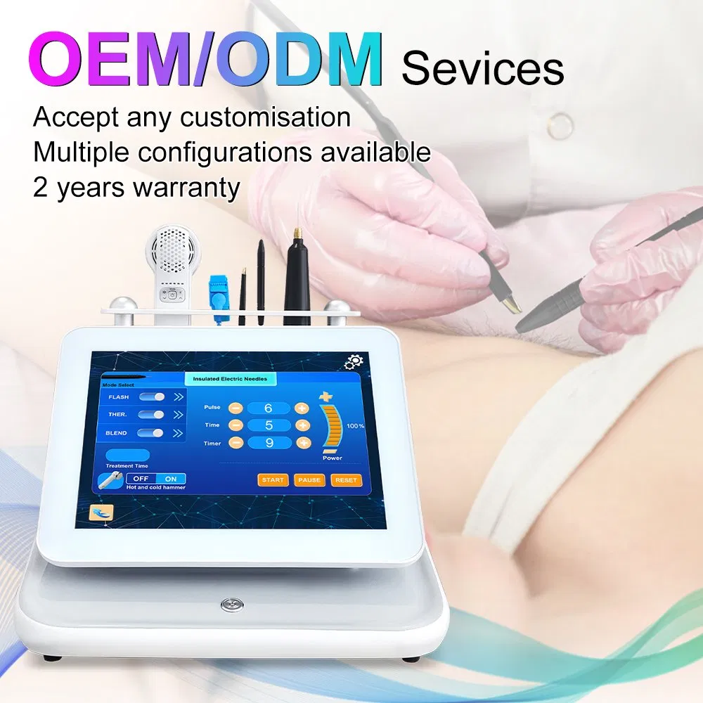 Permanent 5in1 Non-Laser Electrolysis Epilation Device Blend Electrolysis Hair Removal Needle Machine Face and Body Clinic Use