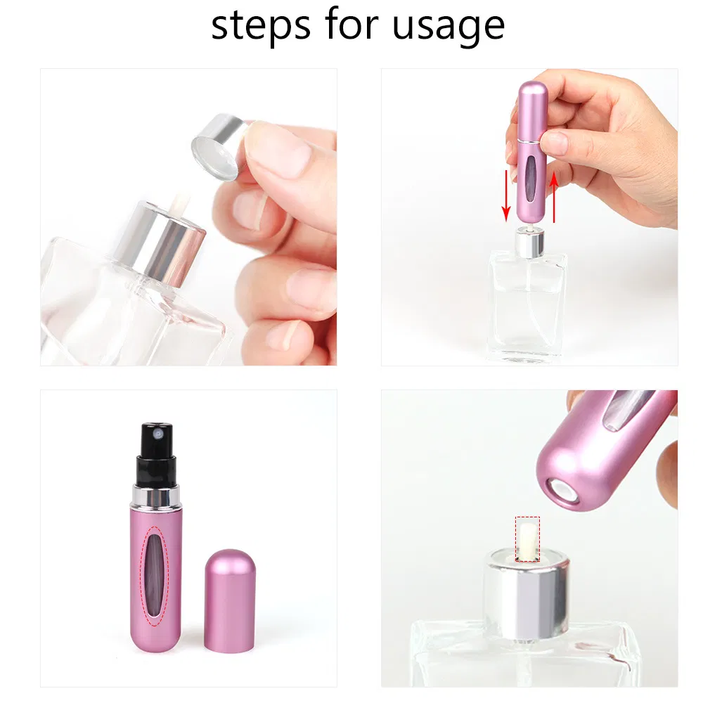 Refillable Spray Bottles Makeup Cosmetic Travel Liquid Containers Bl29173