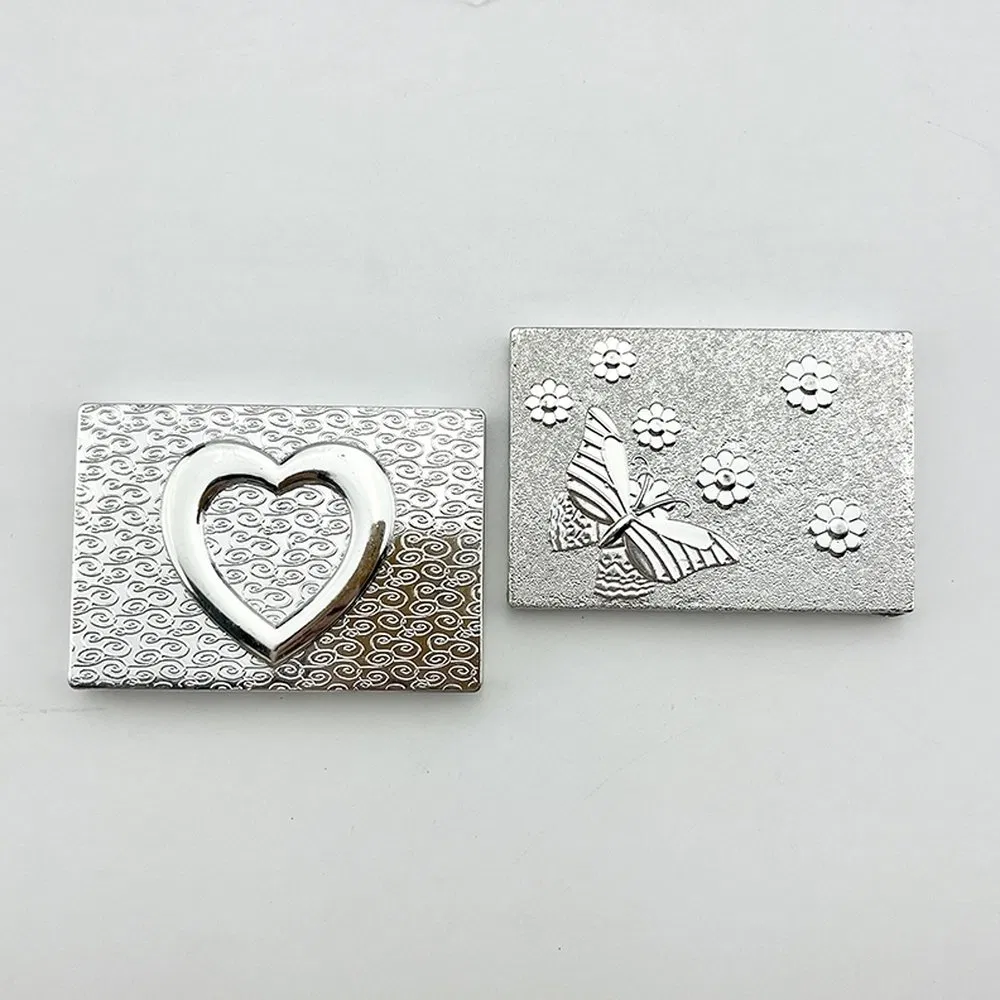 Custom Smooth Opening and Closing Reusable Portable Metal Compact Mirror