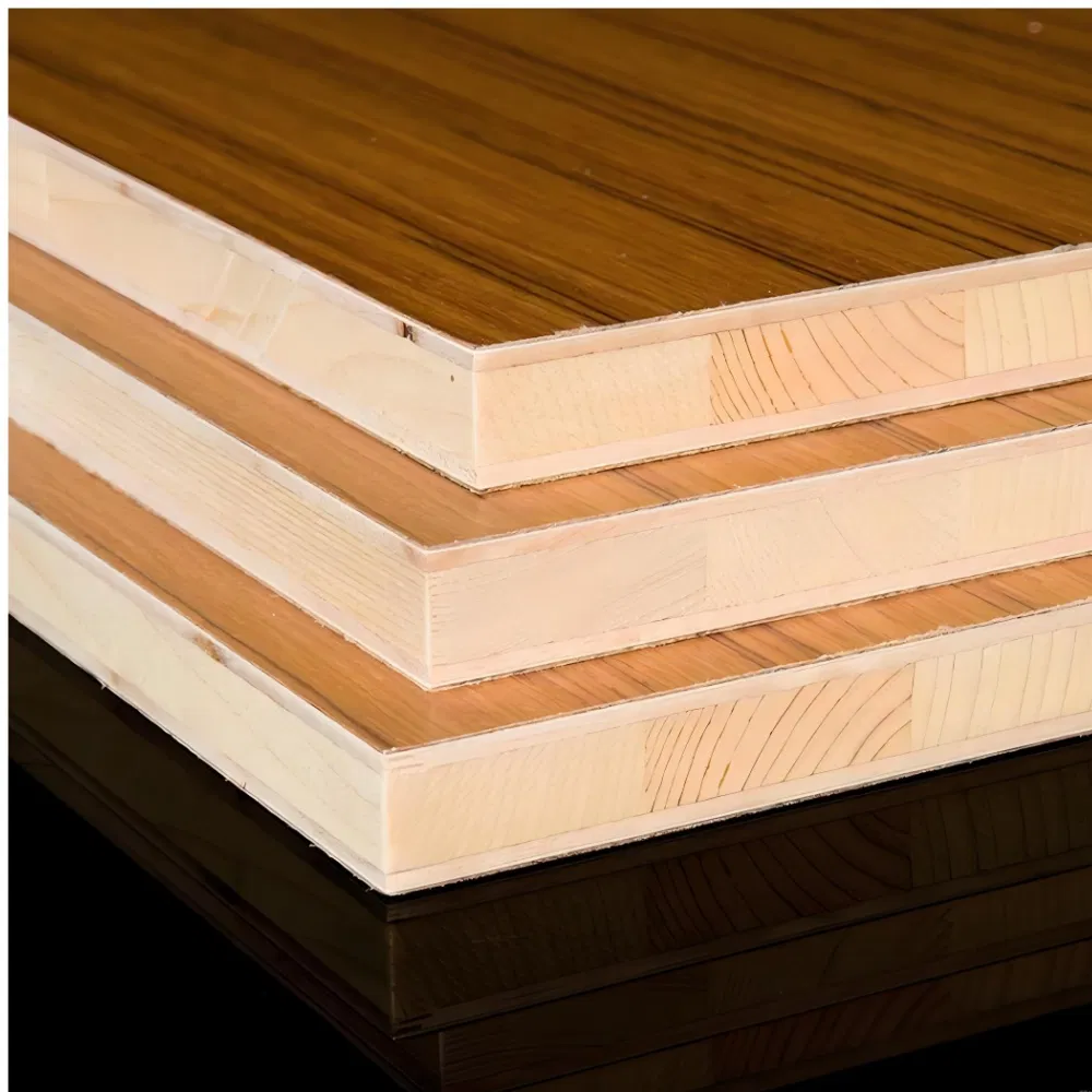 Melamine board with high appearance and durability