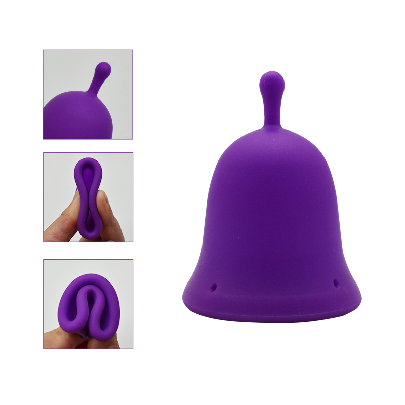 Wholesale OEM Medical Grade Silicone Period Cup Reusable and Eco Friendly Women Menstrual Cup