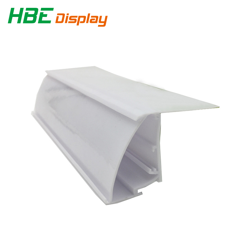 Supermarket PVC Plastic Pop Clips Advertising Holder for Promotion
