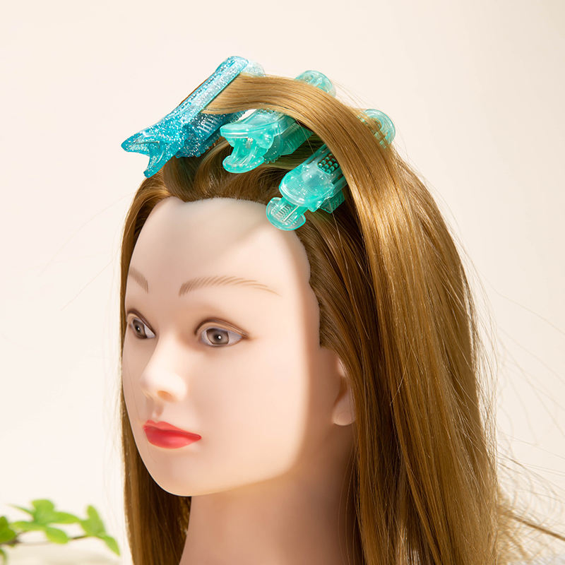 New Korean Hair Volumizing Root Clip for Women Fluffy Instant Bang Self Grip Curl Rods Heatless Curler for Long Short Hair