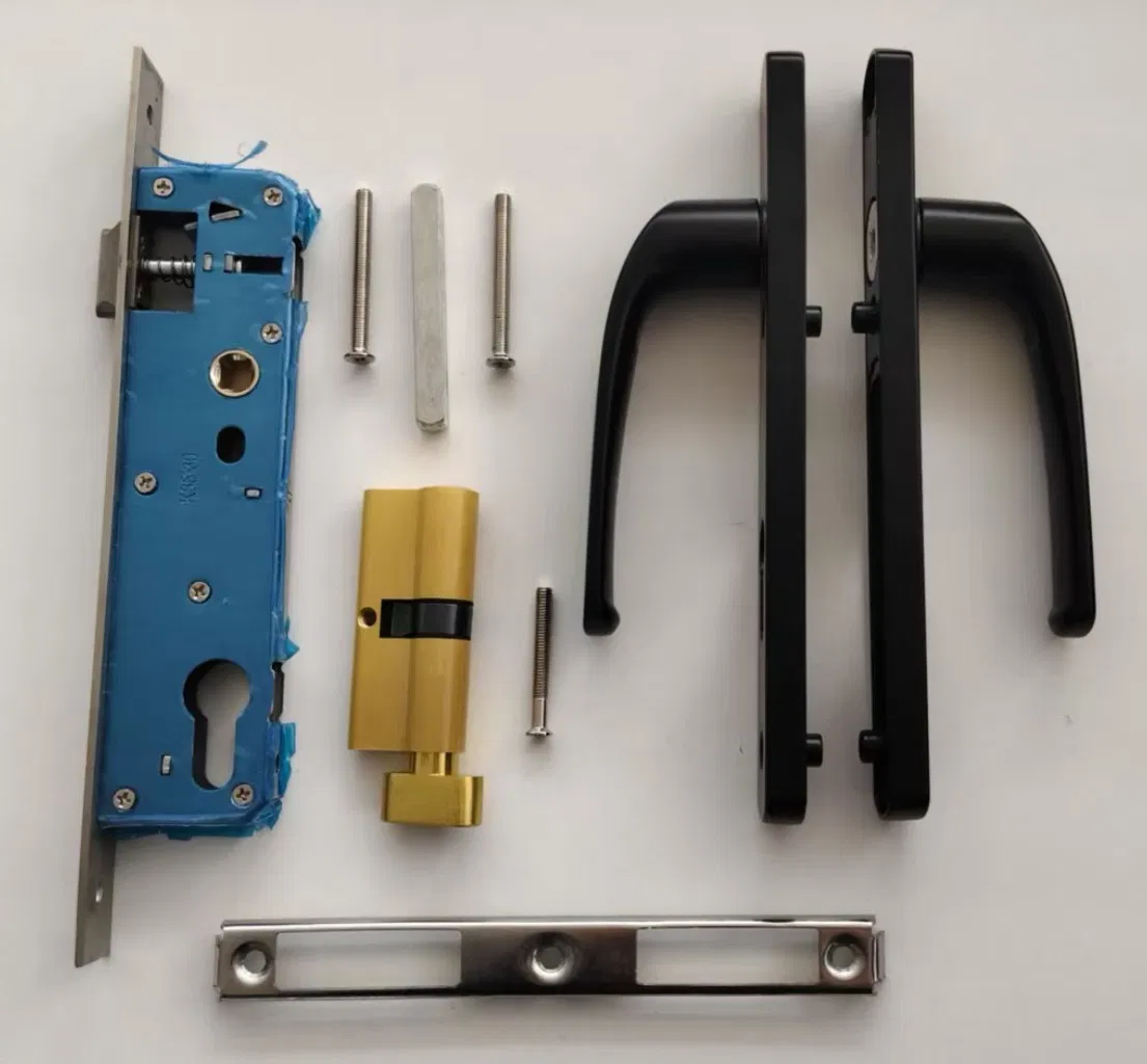 Balcony 8530 Handle Broken Bridge Plastic Steel Door Aluminum Door Lock Flat Door Lock Core Door Lock