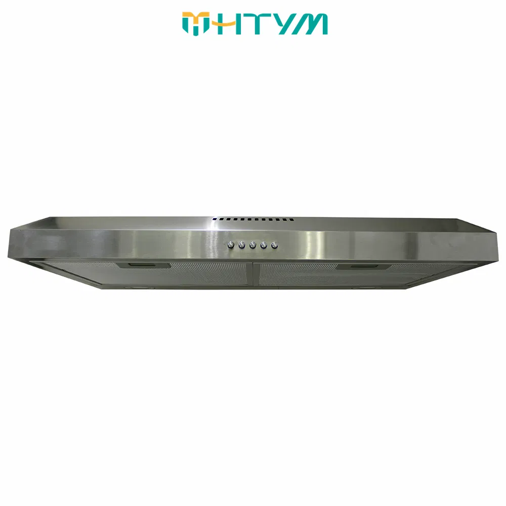 3-Speed Stainless Steel Cooker Hood with High Capacity and Filters