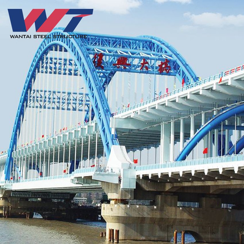 Bolt Ball Joint Space Arch Steel Frame Construction Steel Arch Bridge for Prefab Bridge