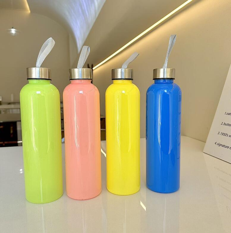 500/750ml Plastic Bottle Colorful BPA Free