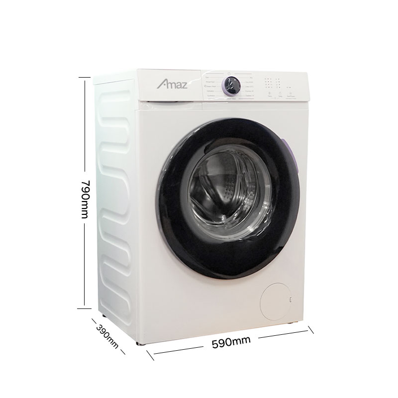 Full Automatic Steam-Function with Full Copper BLDC Inverter Motor Front Load 8kg Washing Machine