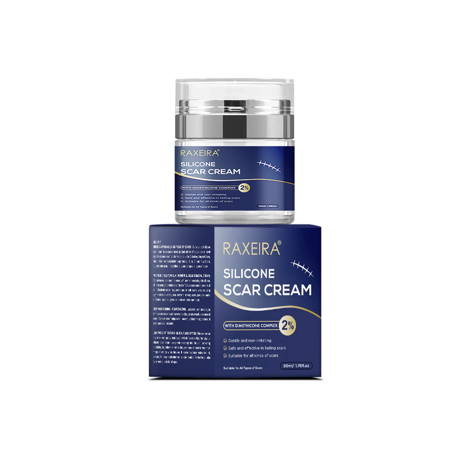 Custom Premium Burn Keloid Acne Stretch Marks Scar Cream