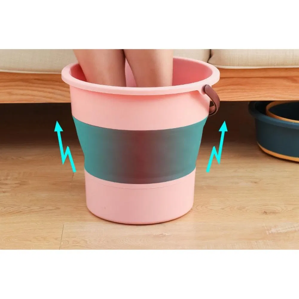 Folding Bucket Collapsible Outdoor Fishing Bucket Camping Car Travel Wbb20616