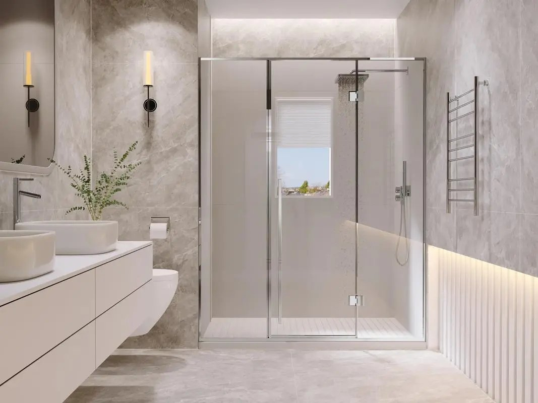 Tempered Glass Bathroom Shower Room Glass Shower Room