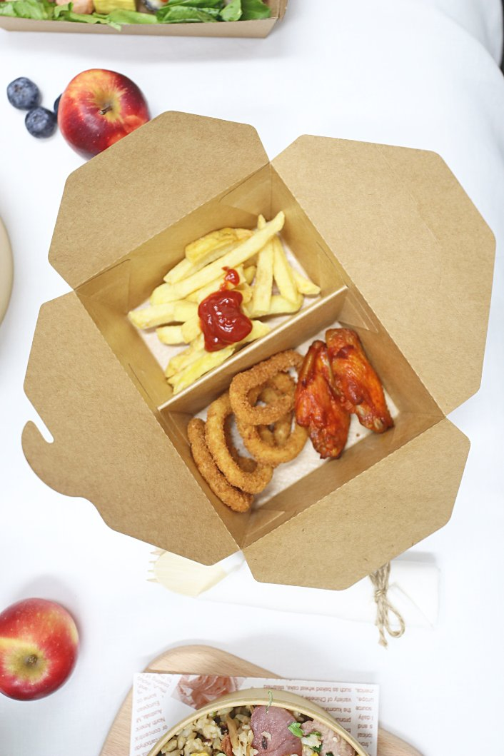 FDA Approved Eco-Friendly Bento Lunch Box for Meal Prep