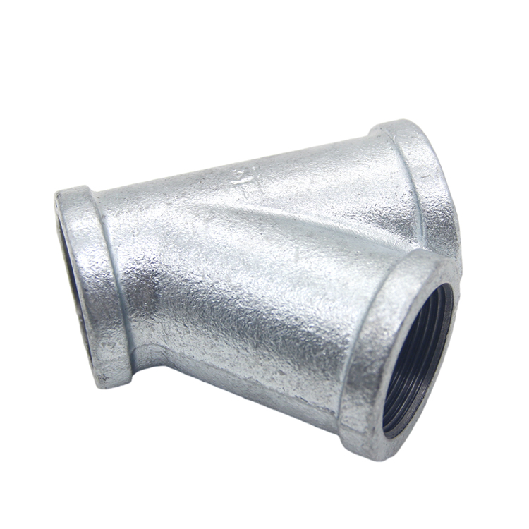 Y Brach Tee Gi Pipe Fittings with NPT Threads