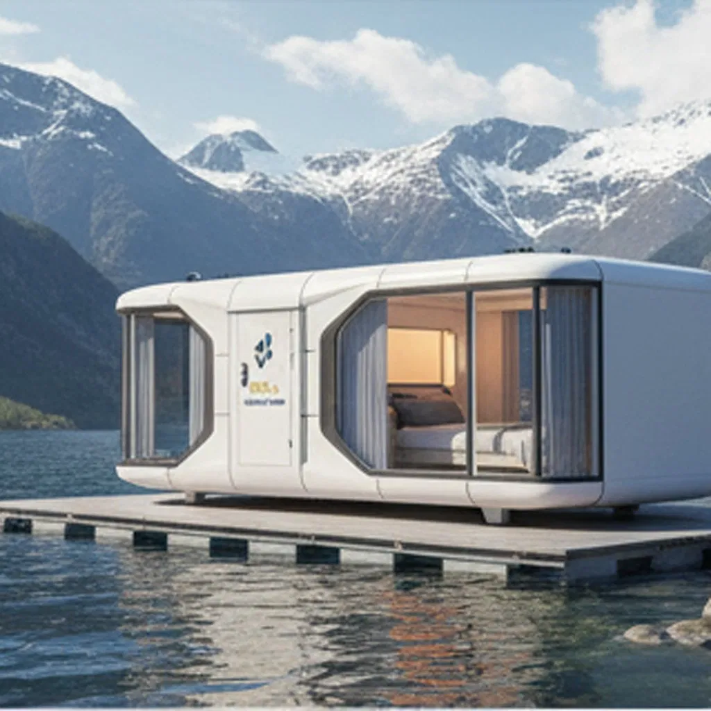 Smart Eco-Friendly Prefab Capsule Container Cheap House