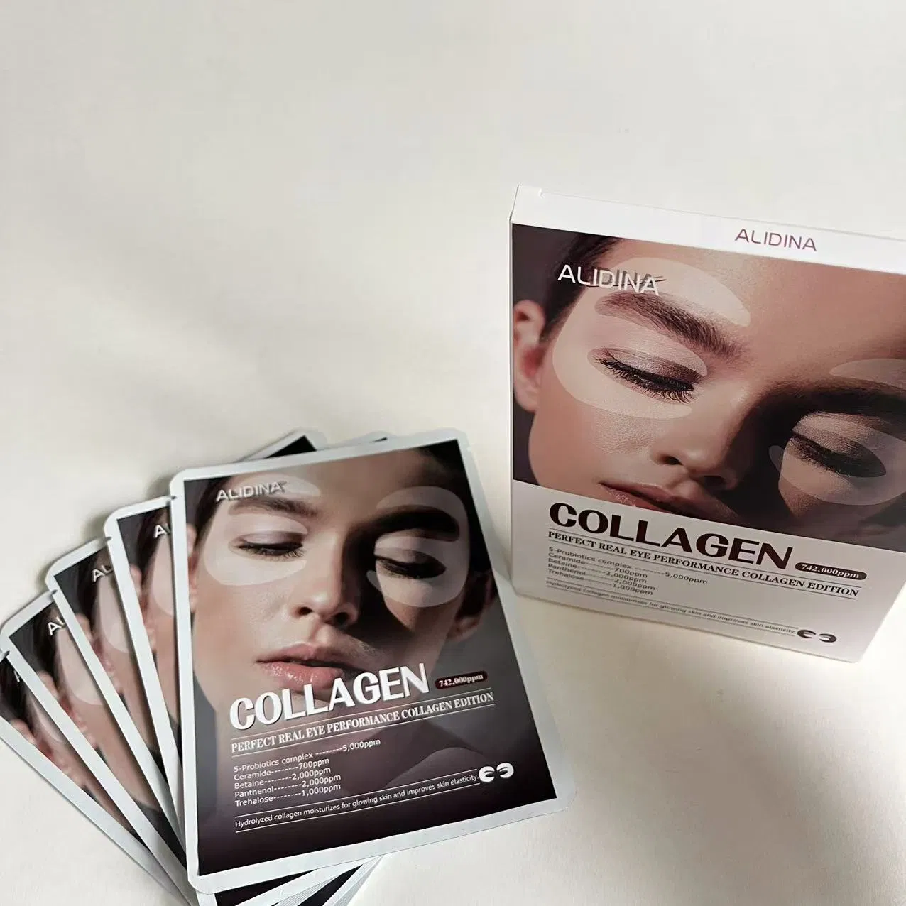 Bio Collagen Under Eye Mask Removes Dark Circles and Wrinkles Around The Eyes