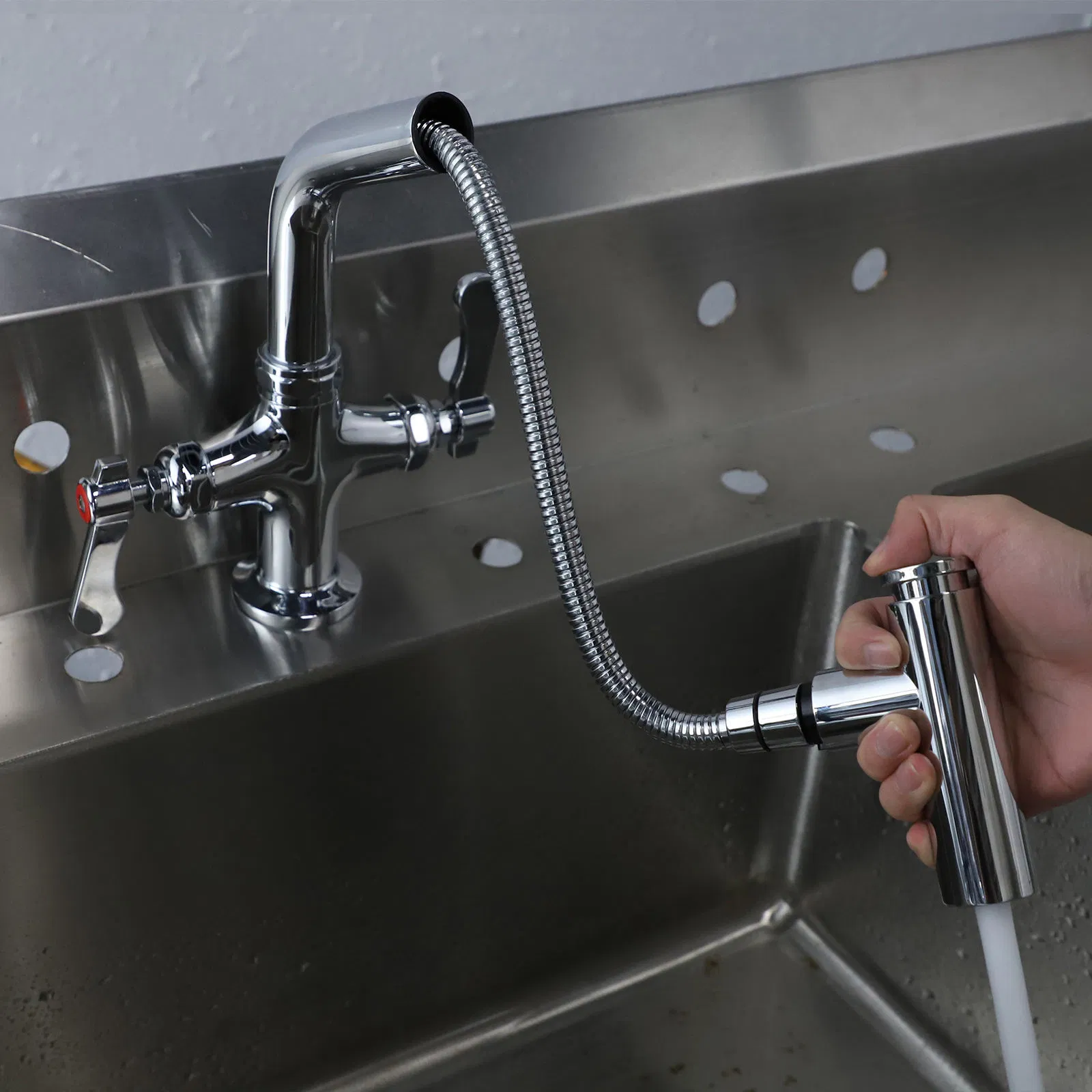 Elegant High Arc Goose Neck Faucet for Modern Kitchen Sinks