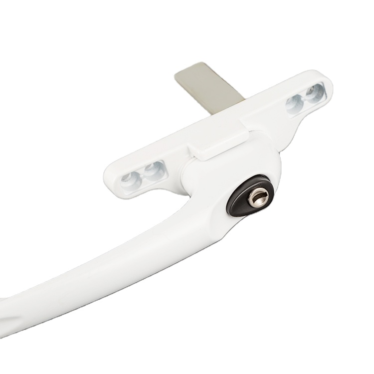 White Powder Coating Zinc Aluminium Alloy Casement Window Handle