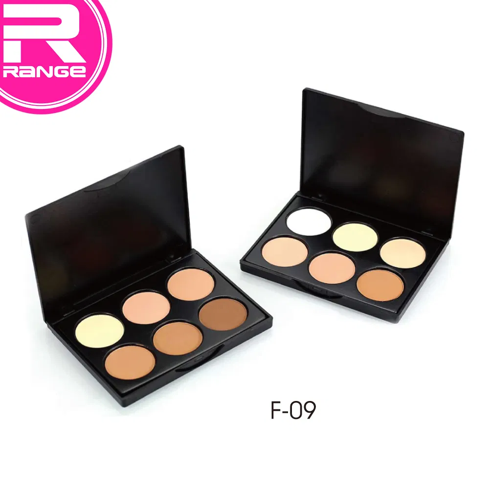 Private Label Makeup 6 Colors Highlight Contour Palette