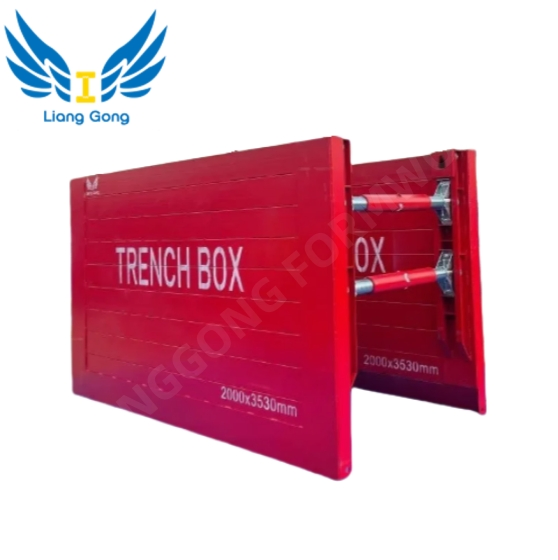 Pipe Laying Formwork System Trench Box for Concrete Construction
