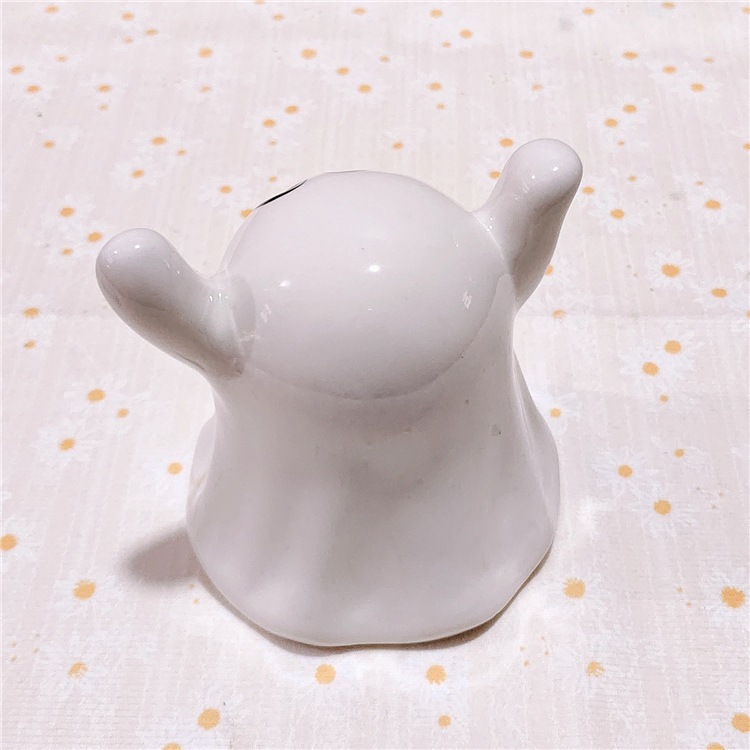 Wholesae Ghost Ashtray Ceramic Dormitory Home Living Room to Send Boyfriend Personalized Gift Decoration