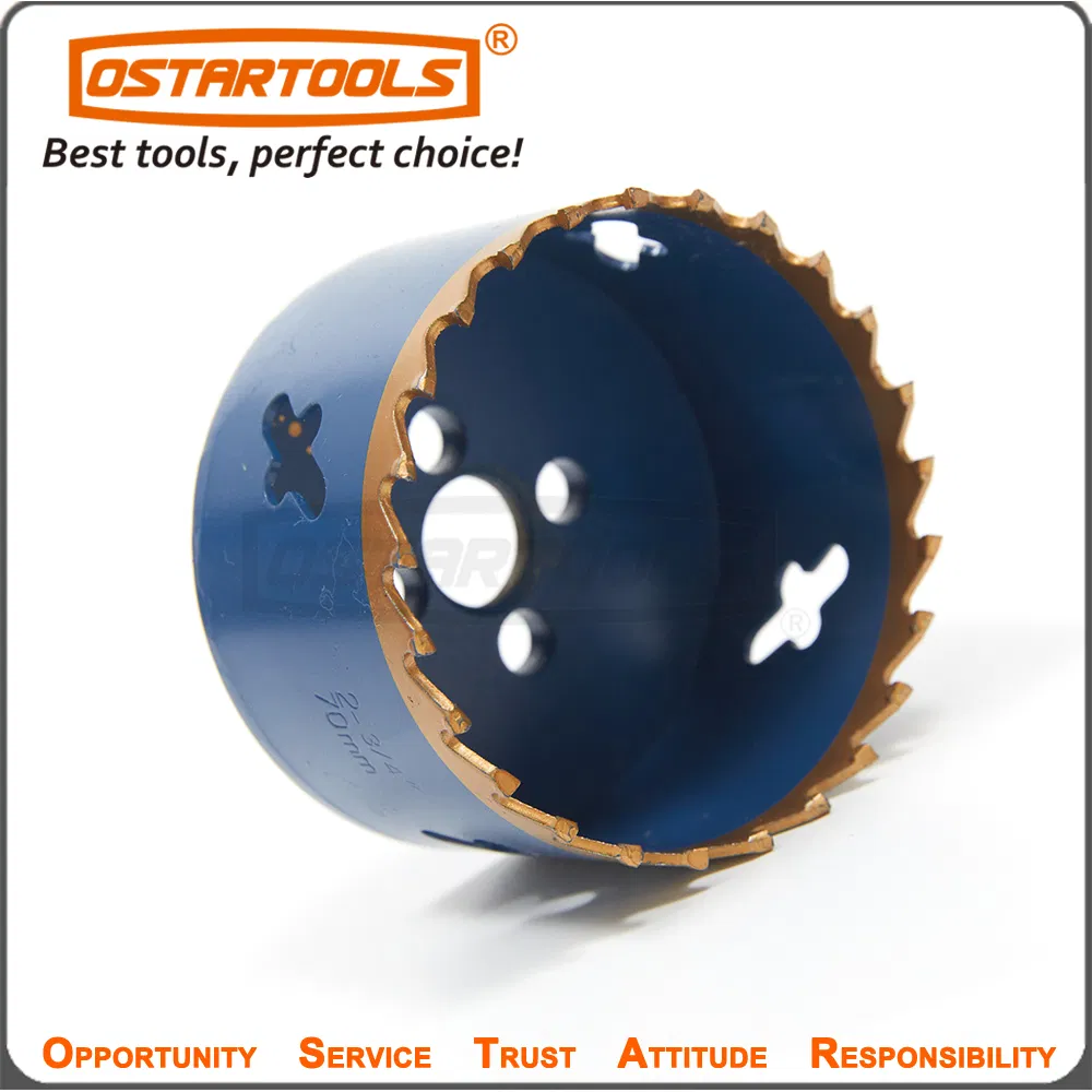 Premium Heavy Duty Carbide Tipped Hole Saw for Metalwork