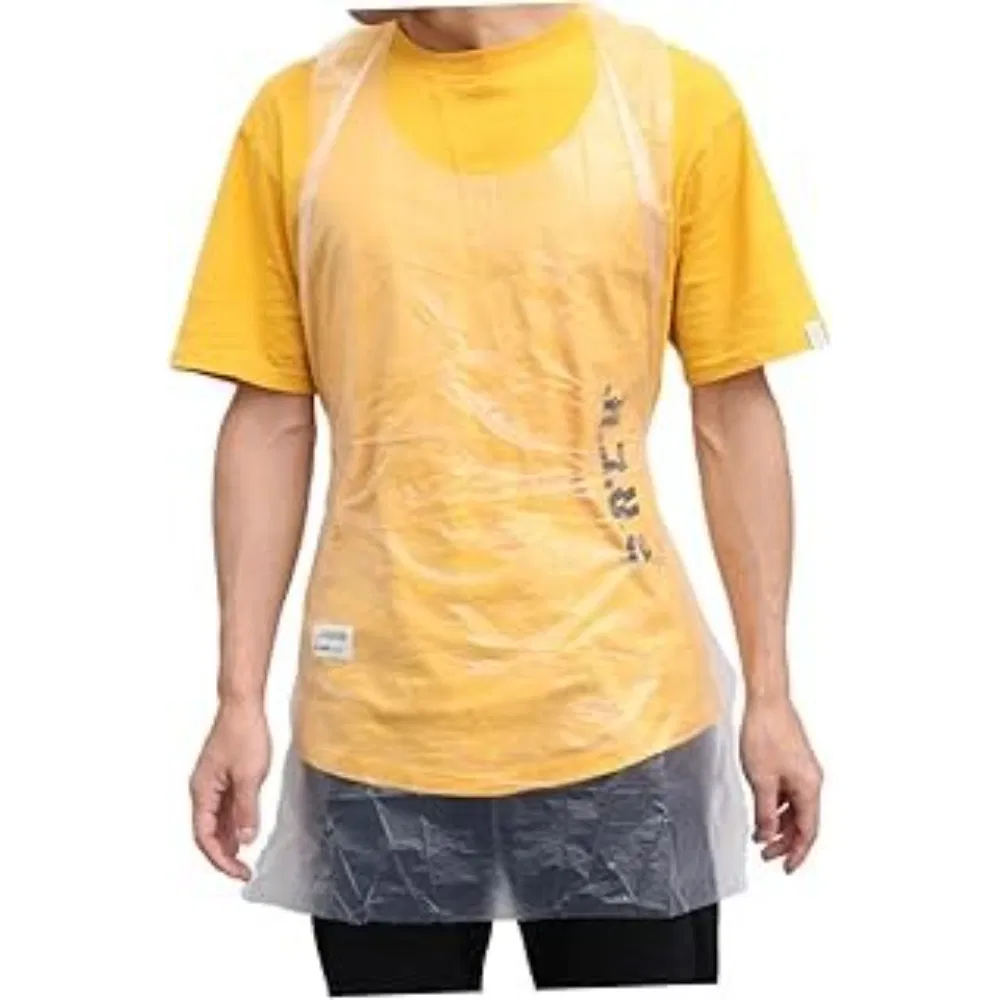 12PCS Disposable Cooking Apron Waterproof with Customizable Size Options
