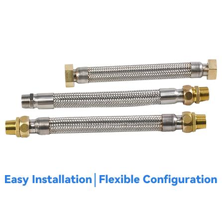 D&R Customized Flexible Hose Corrugated Braided Fcu Kits Hoses