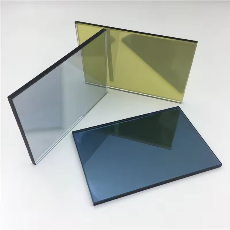 China Factory 4mm 5mm 5.5mm 6mm Color Black Dark Green Blue Euro Grey Bronze Reflective Glass Price