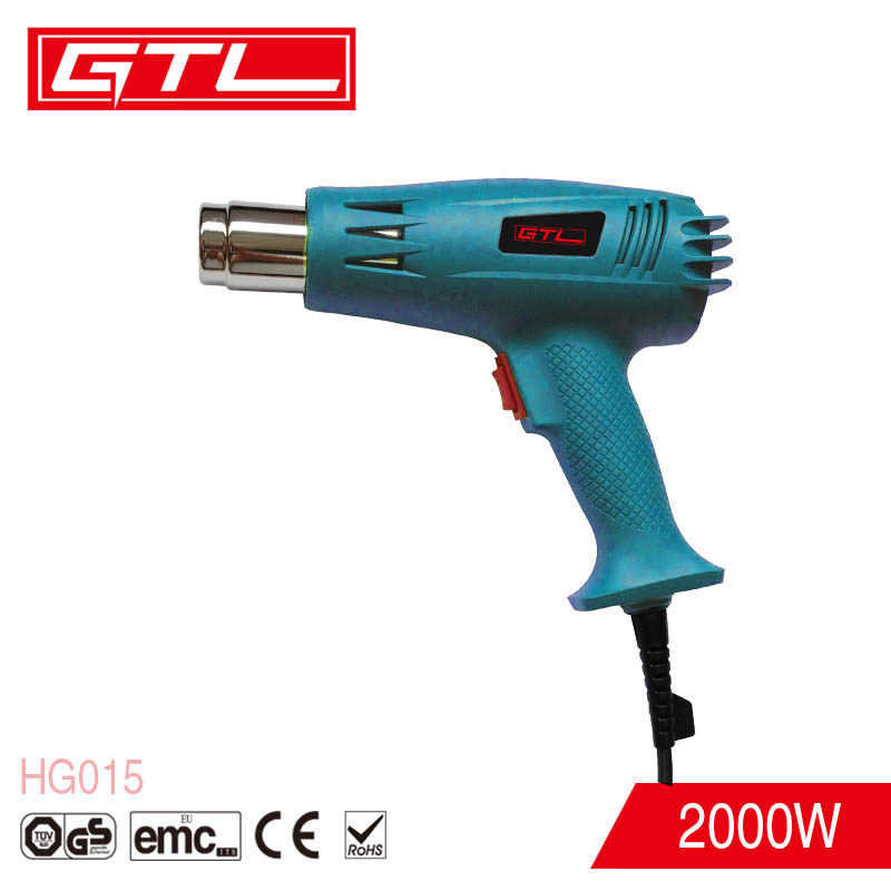 2000W Factory Prices Power Tools Electric Machine Heavy Duty Hot Air Gun (HG015)