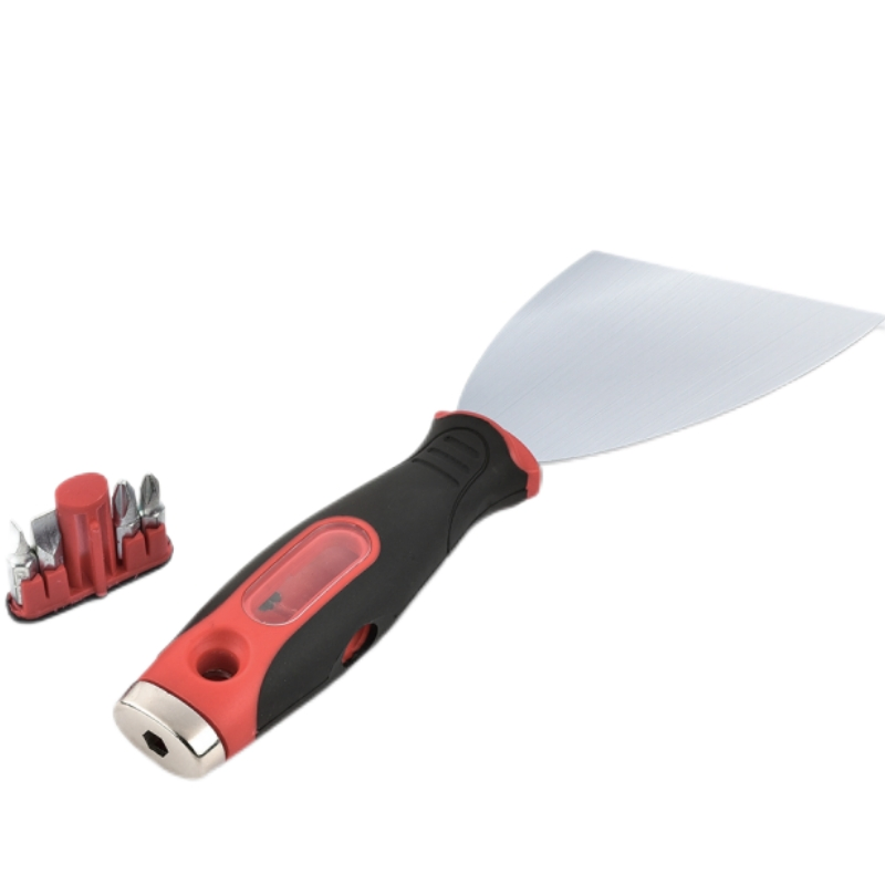 Multifunctional Masonry Tile Flooring Construction Tools High Carbon Stainless Steel Rubber Scraper Putty Knife