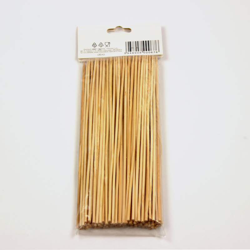 Disposable Biodegradable Simple Style Design Natural Environmental Bamboo Stick for BBQ